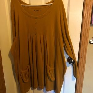 Romans Mustard long sleeve shirt